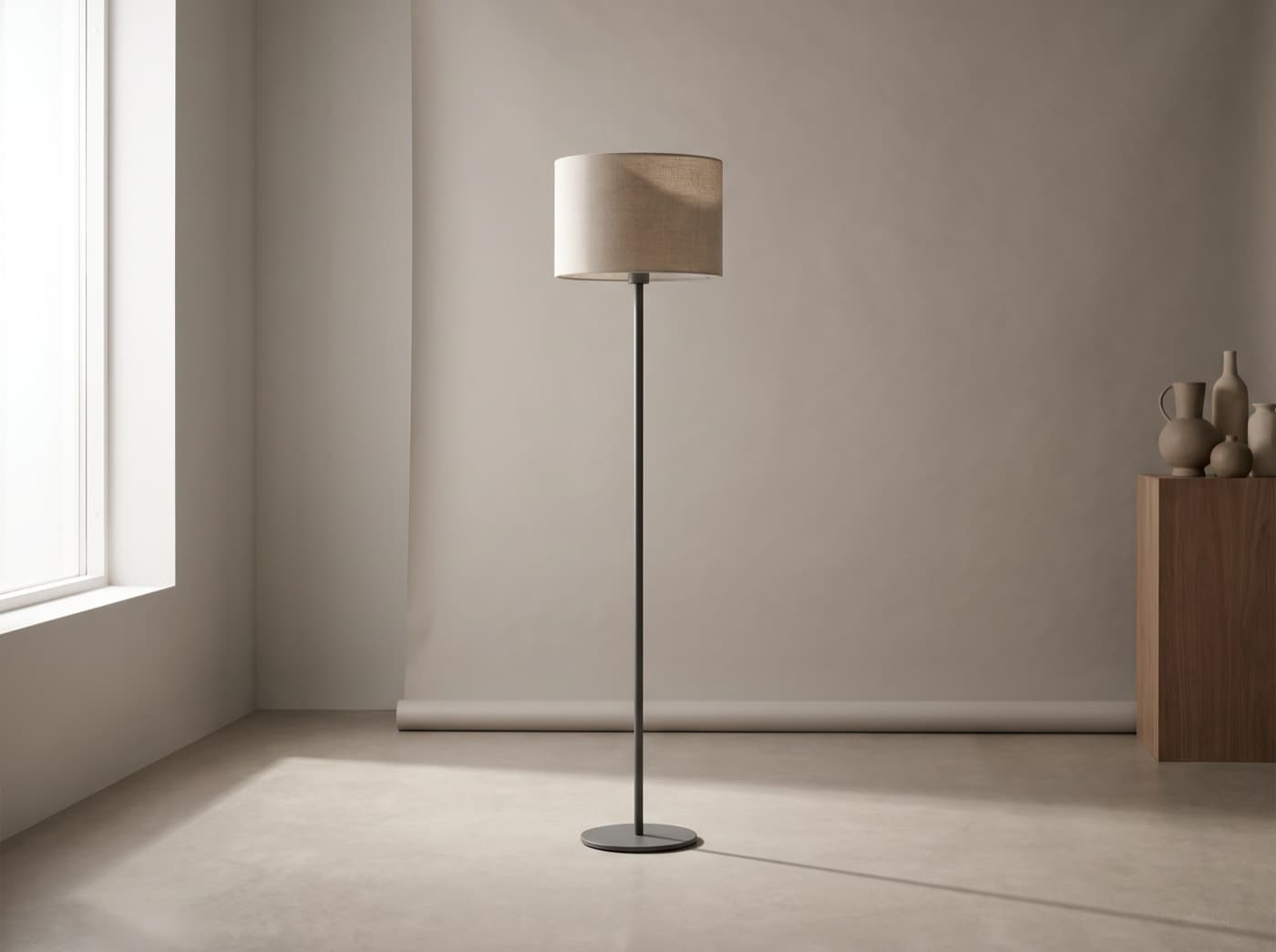 Stojací lampa Len